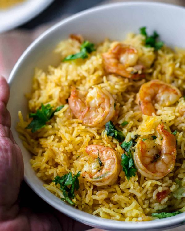 Shrimp Biryani